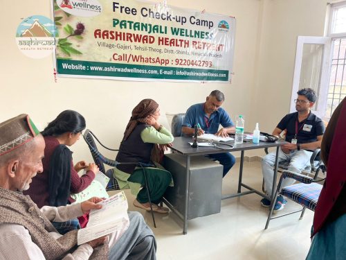 Free Check up Camp at Gram Panchayat Jais